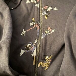 Disney Black Fleece Jacket